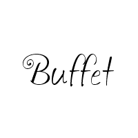 Buffet ★ Motivstempel