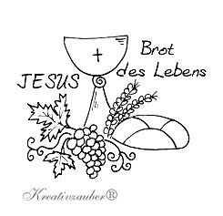 Jesus - Brot des Lebens ★ Motivstempel