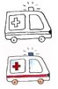 Krankenwagen ★ Motivstempel