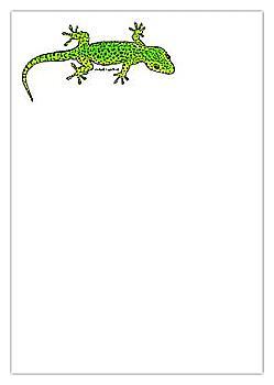 Briefpapier "Salamander"