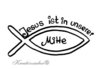 Stempel: Jesus ist in unserer Mitte