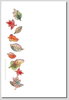 digitales Briefpapier Herbstblätter