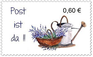 Briefmarken Lavendel