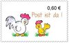 Briefmarken Huhn und Henne