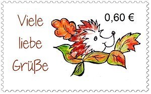 Briefmarken Igel