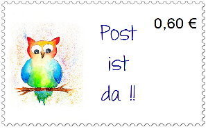Briefmarken Eule