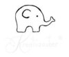 Baby Elefant ★ Motivstempel