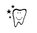 Stempel Zahn
