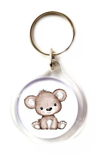 Schlüsselanhänger Babybär