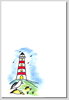 Briefpapier "maritimer Leuchtturm"